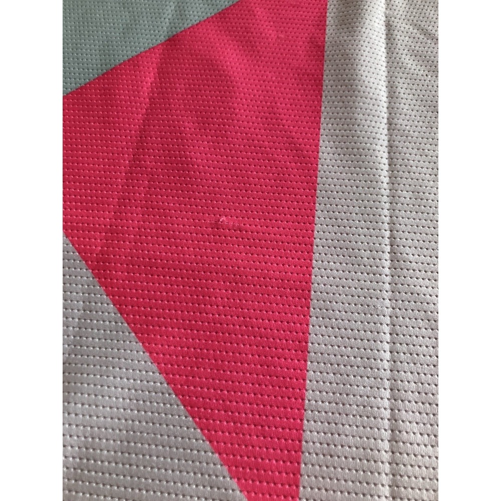 Nike Golf Women's Sleeveless Polo Shirt Pink White Gray Color Block Size XL - Picture 4 of 7